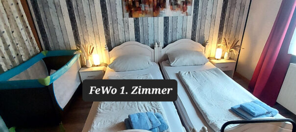 Ferienwohnung 1. Schlafzimmer